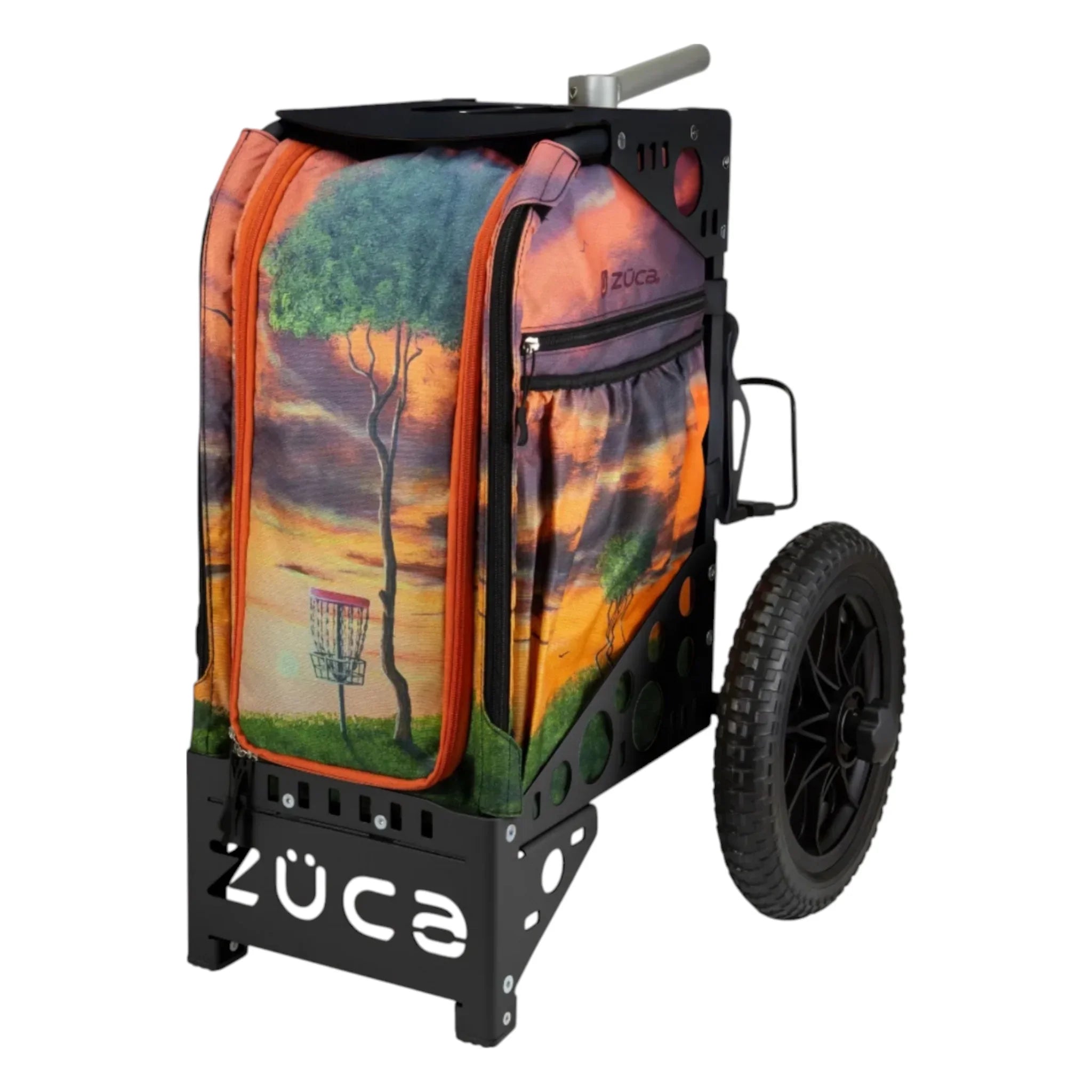 Zuca All-Terrain Cart with Twilight Trail Bag Disc Golf