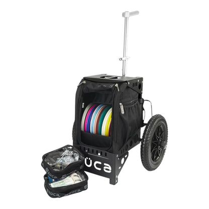 Zuca Compact Cart with Black Bag Disc Golf