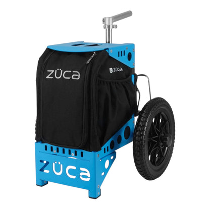 Zuca Compact Disc Golf Cart with Black Bag Disc Golf