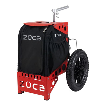 Zuca Compact Disc Golf Cart with Black Bag Disc Golf