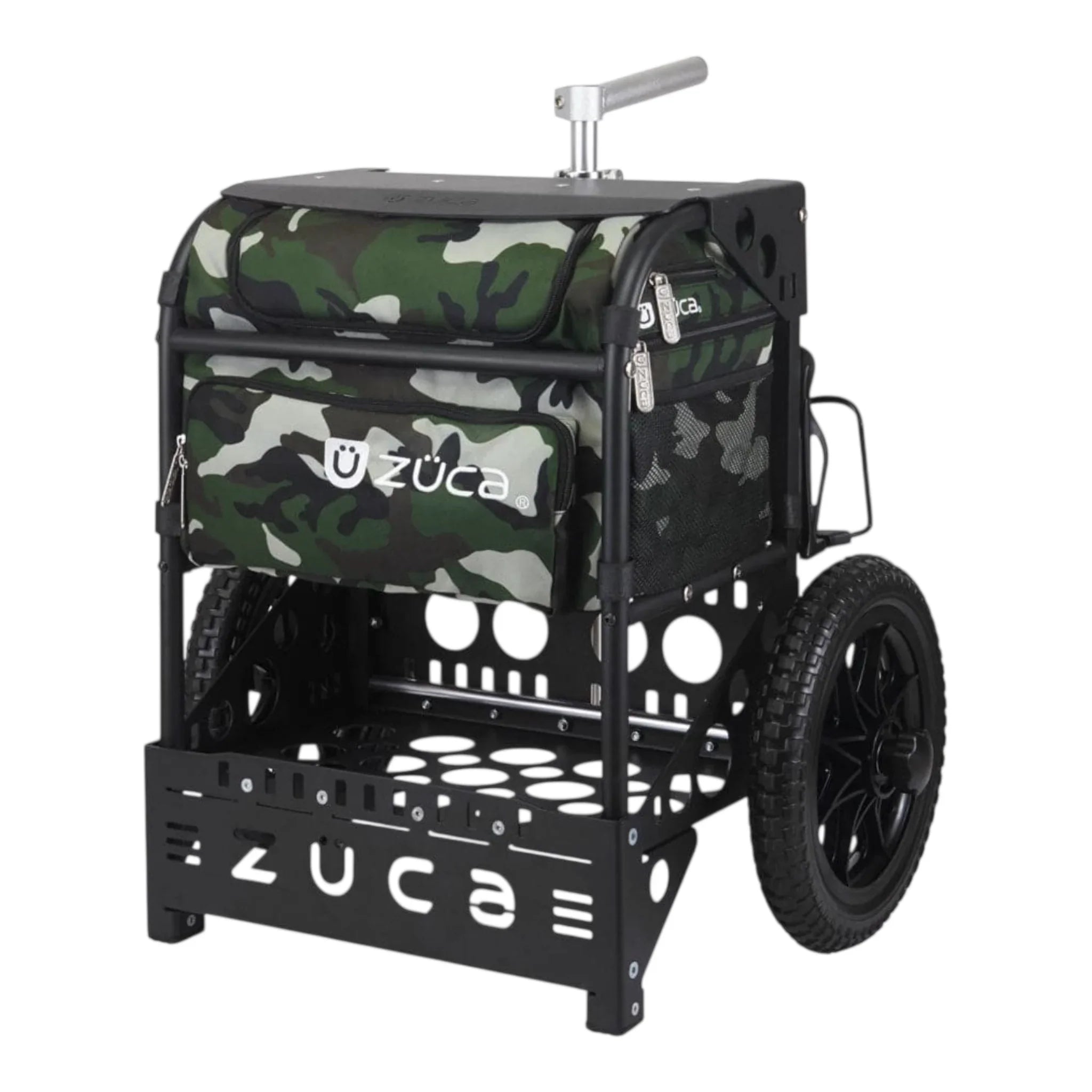 Zuca Transit Disc Golf Cart with Camo Bag Disc Golf