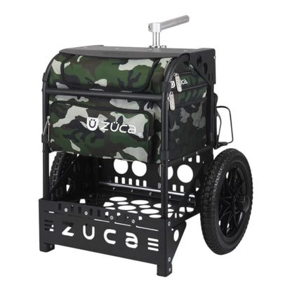 Zuca Transit Disc Golf Cart with Camo Bag Disc Golf