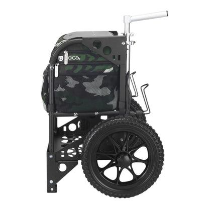 Zuca Transit Disc Golf Cart with Camo Bag Disc Golf