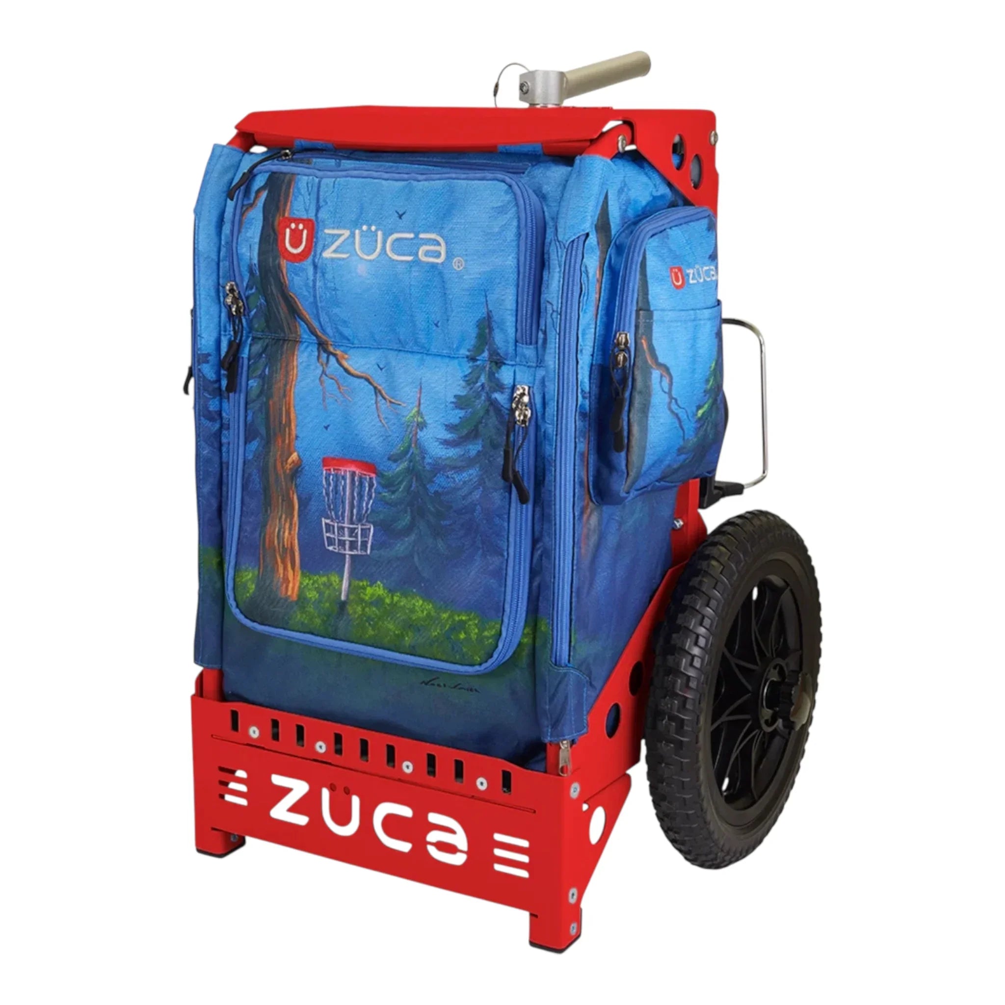 Zuca Trekker Disc Golf Cart with Birdie Pines Bag (Special Edition) Disc Golf