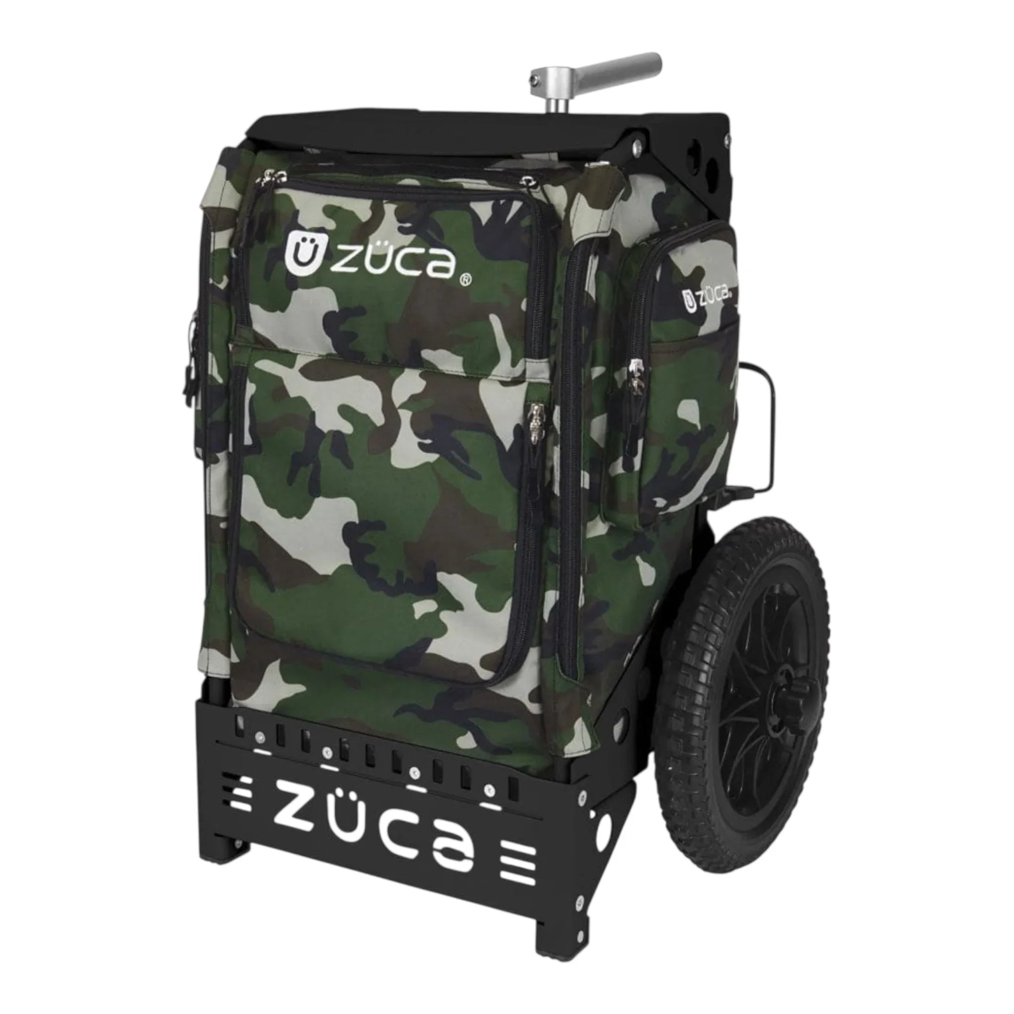 Zuca Trekker Cart with Camo Bag Disc Golf