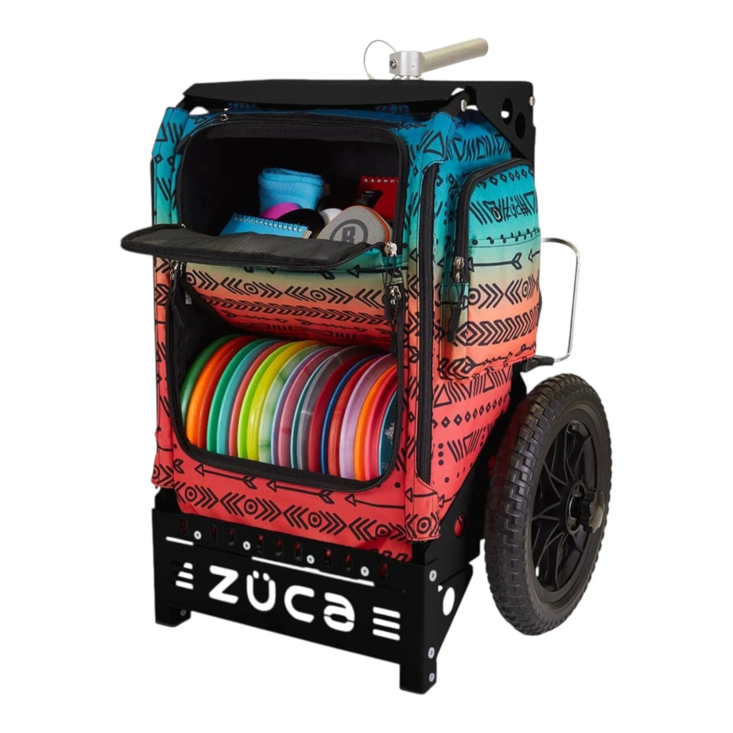 Zuca Trekker Disc Golf Cart with Jennifer Allen Bag (Special Edition) Disc Golf