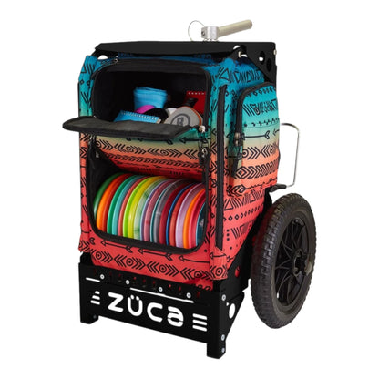 Zuca Trekker Disc Golf Cart with Jennifer Allen Bag (Special Edition) Disc Golf