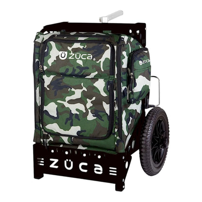 Zuca Trekker LG Disc Golf Cart with Camo Bag Disc Golf
