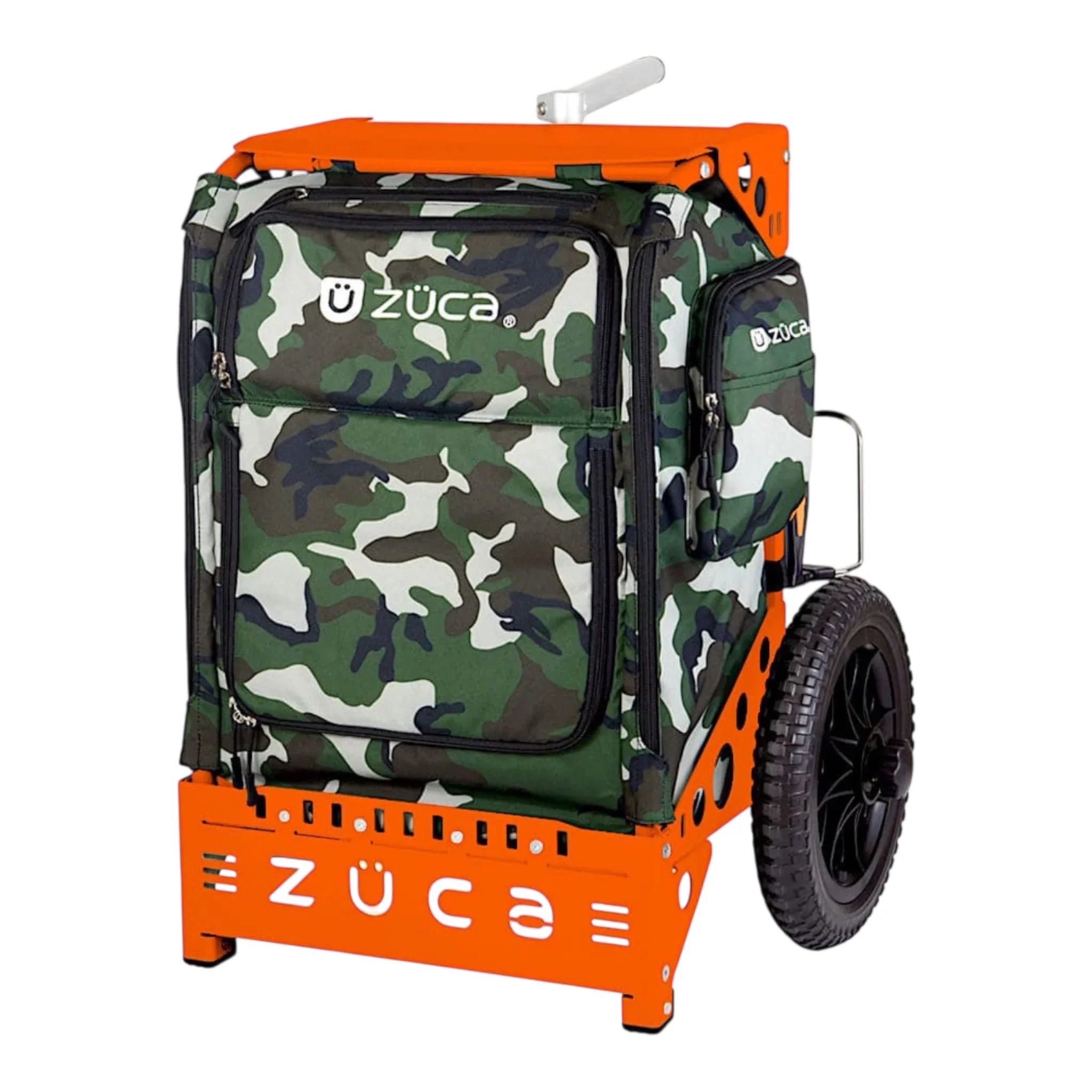 Zuca Trekker LG Disc Golf Cart with Camo Bag Disc Golf