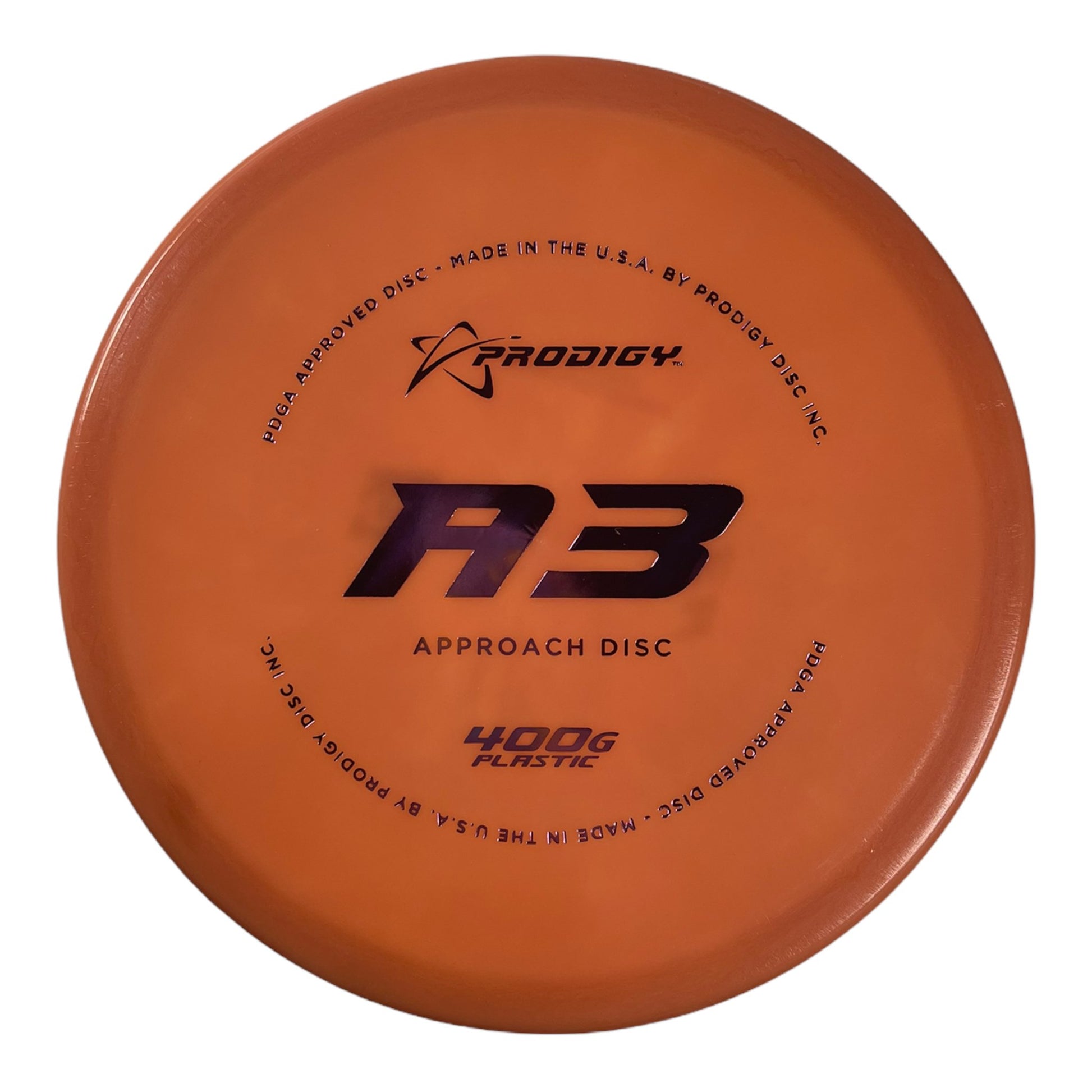 Prodigy Disc A3 | 400G | Peach/Lilac 174g Disc Golf