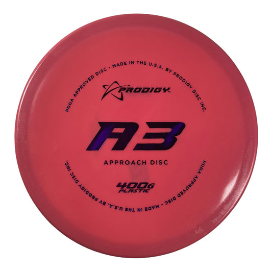 Prodigy Disc A3 | 400G | Pink/Purple 174g Disc Golf