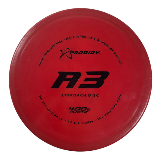 Prodigy Disc A3 | 400G | Red/Black 169g Disc Golf