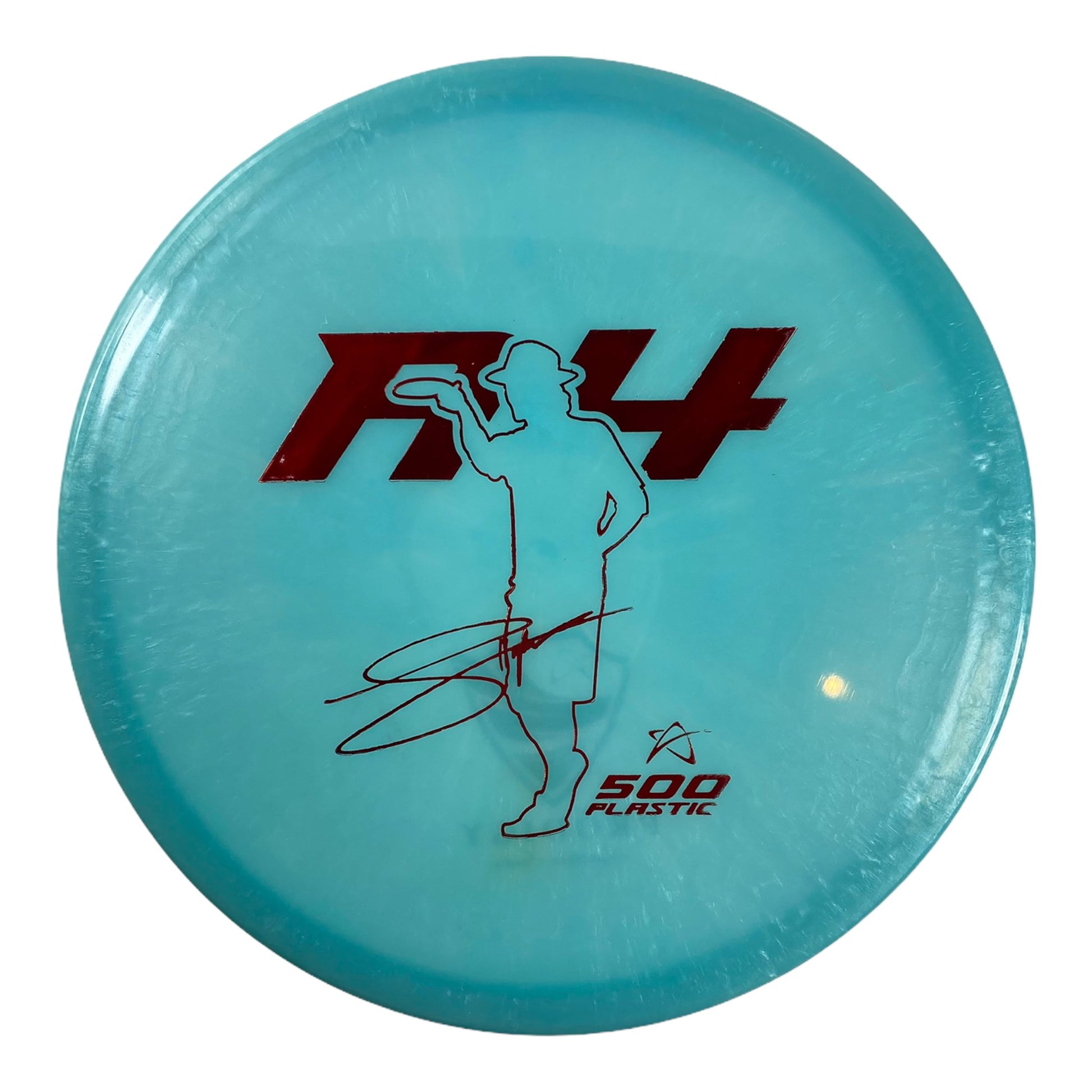 Prodigy Disc A4 | 500 | Aqua/Red 174g (Luke Humphries) Disc Golf