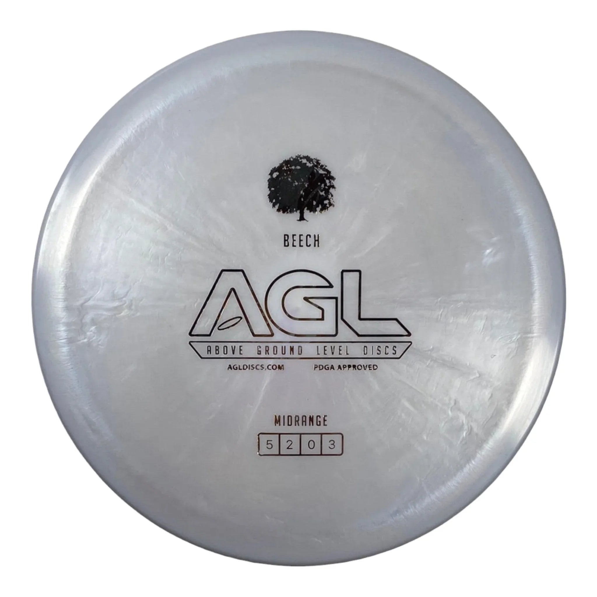 Above Ground Level Beech | Alpine | Purple/Brown 180g Disc Golf