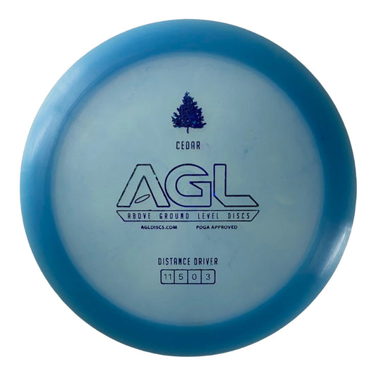 Above Ground Level Cedar | Alpine | Blue/Blue Holo 169g Disc Golf