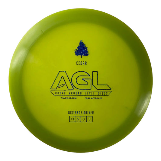 Above Ground Level Cedar | Alpine | Green/Blue 168g Disc Golf