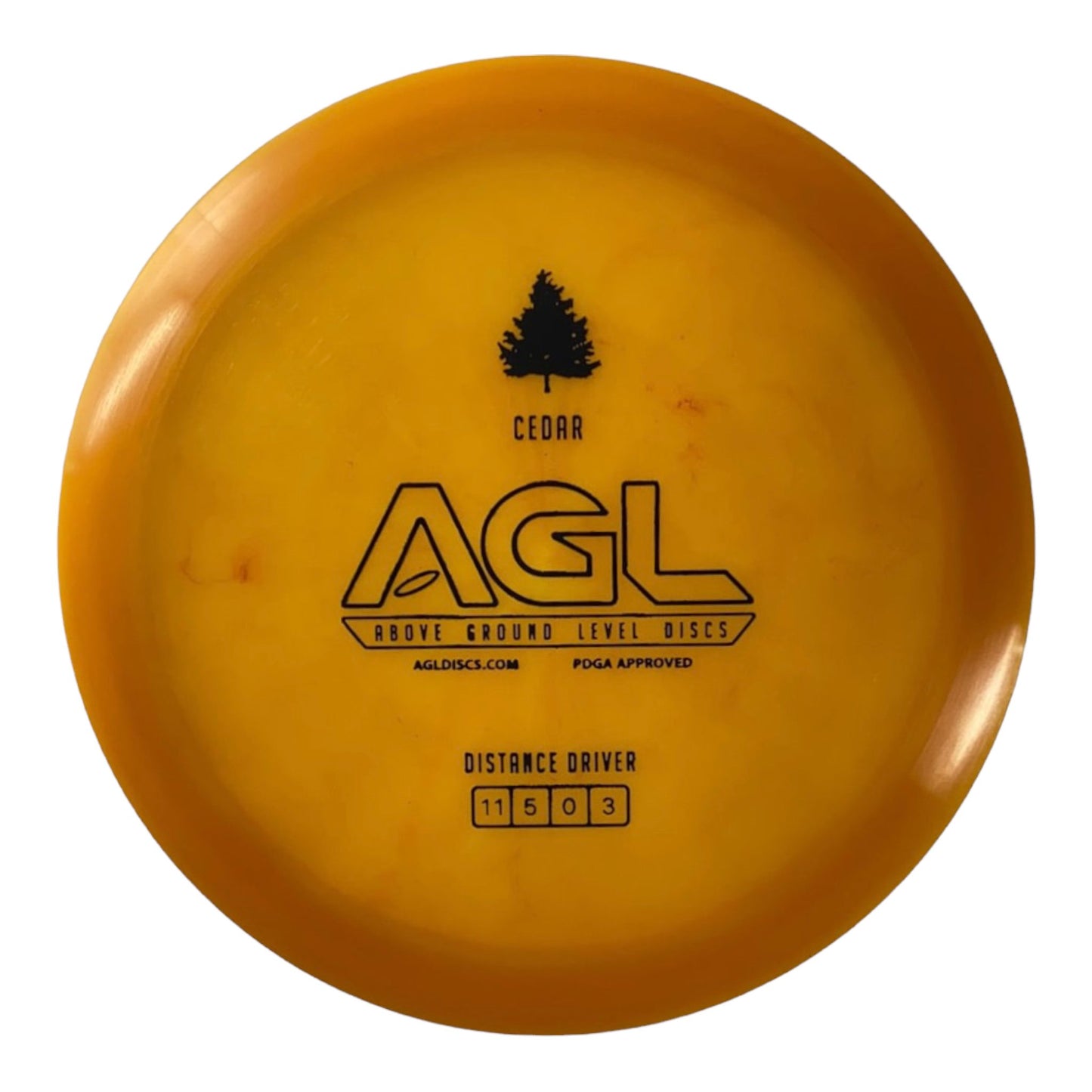 Above Ground Level Cedar | Alpine | Orange/Black 169g Disc Golf