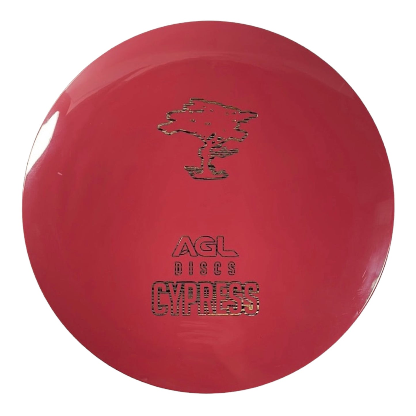 Above Ground Level Cypress | Treeline | Red/Gold 174-175g Disc Golf