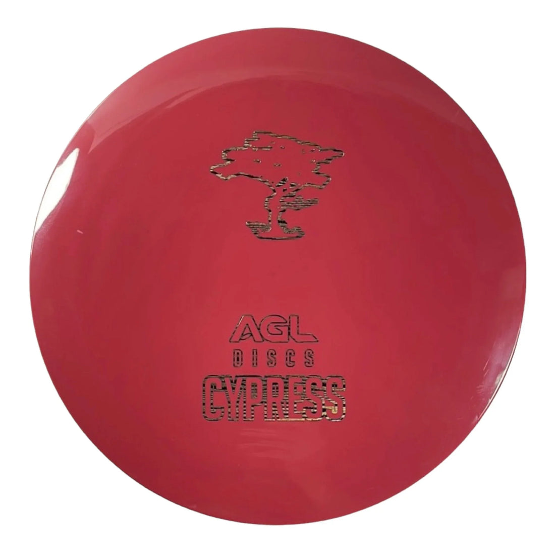 Above Ground Level Cypress | Treeline | Red/Gold 174 - 175g Disc Golf