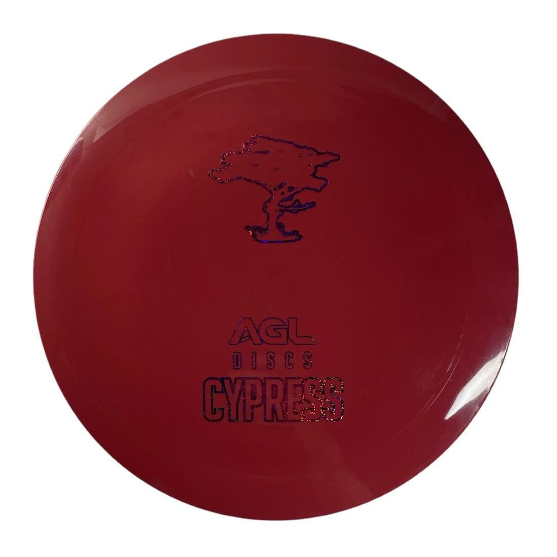 Above Ground Level Cypress | Treeline | Red/Pink 173 - 175g Disc Golf