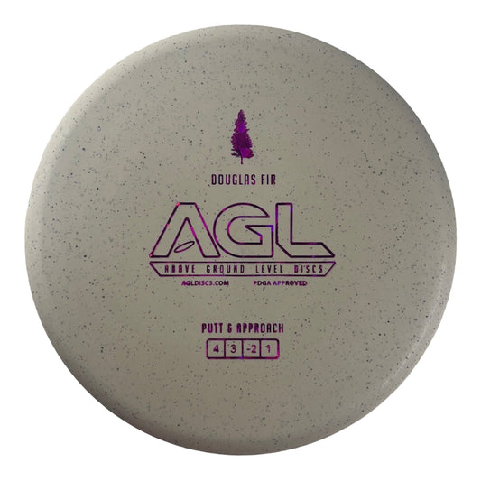 Above Ground Level Douglas Fir | Woodland Hemp | White/Pink 170g Disc Golf