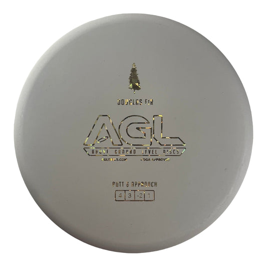 Above Ground Level Douglas Fir | Woodland | White/Gold 173g Disc Golf