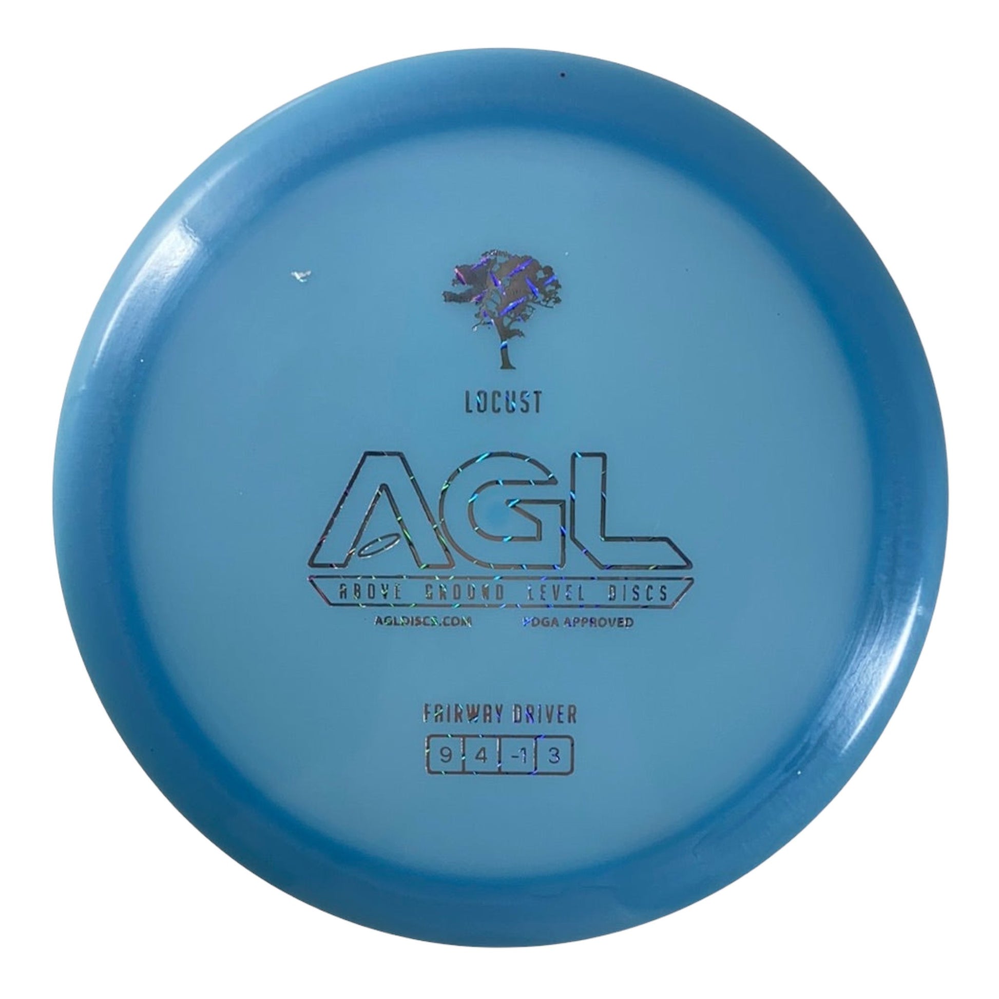 Above Ground Level Locust | Alpine | Blue/Silver 174g Disc Golf