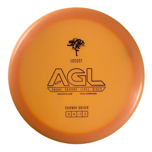 Above Ground Level Locust | Alpine | Orange/Gold 175g Disc Golf
