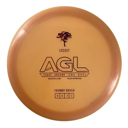 Above Ground Level Locust | Alpine | Orange/Pink 170g Disc Golf