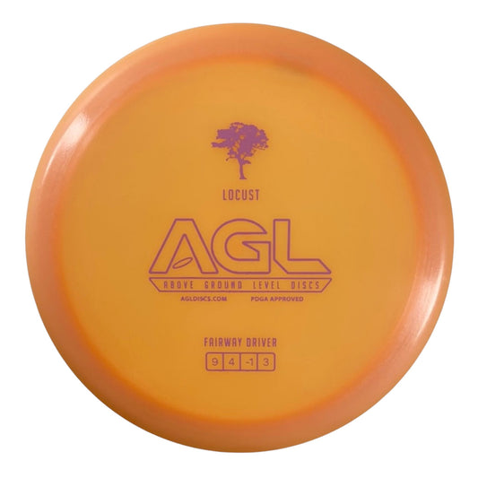 Above Ground Level Locust | Alpine | Orange/Pink 175g Disc Golf