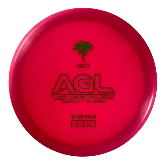 Above Ground Level Locust | Alpine | Pink/Green 175g Disc Golf