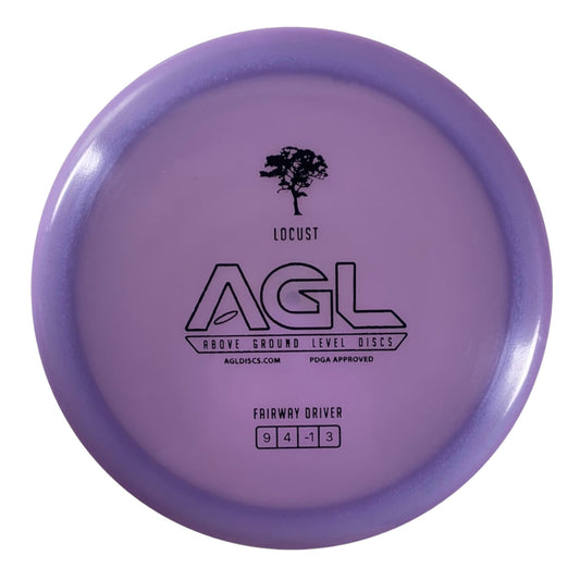 Above Ground Level Locust | Alpine | Purple/Black 175g Disc Golf