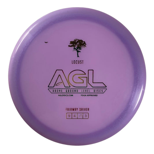 Above Ground Level Locust | Alpine | Purple/Rasta 174g Disc Golf