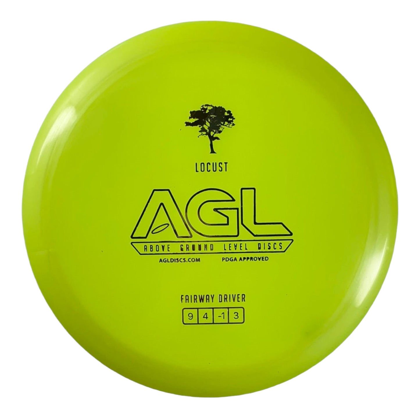 Above Ground Level Locust | Alpine | Yellow/Bronze 166g Disc Golf