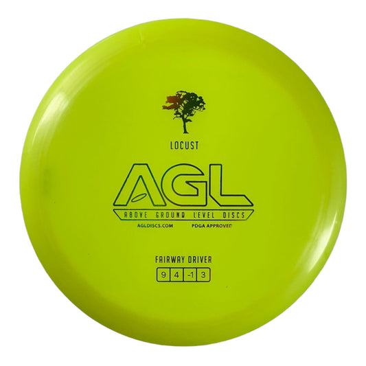 Above Ground Level Locust | Alpine | Yellow/Green 166g Disc Golf