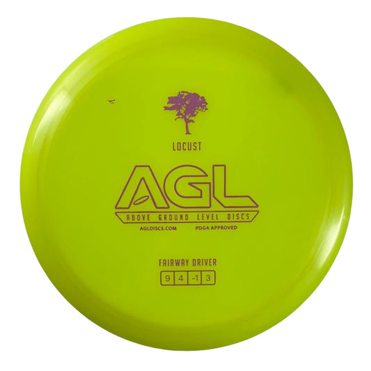Above Ground Level Locust | Alpine | Yellow/Pink 166g Disc Golf