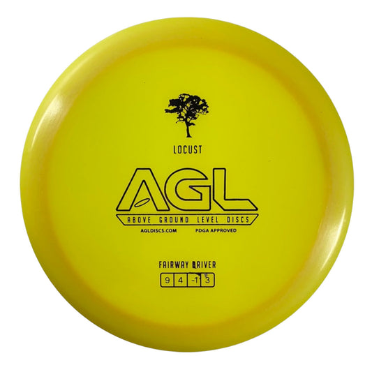 Above Ground Level Locust | Alpine | Yellow/Purple 175g Disc Golf