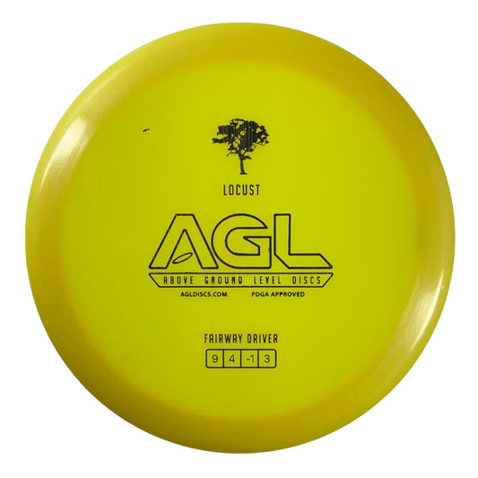Above Ground Level Locust | Alpine | Yellow/Silver 174g Disc Golf