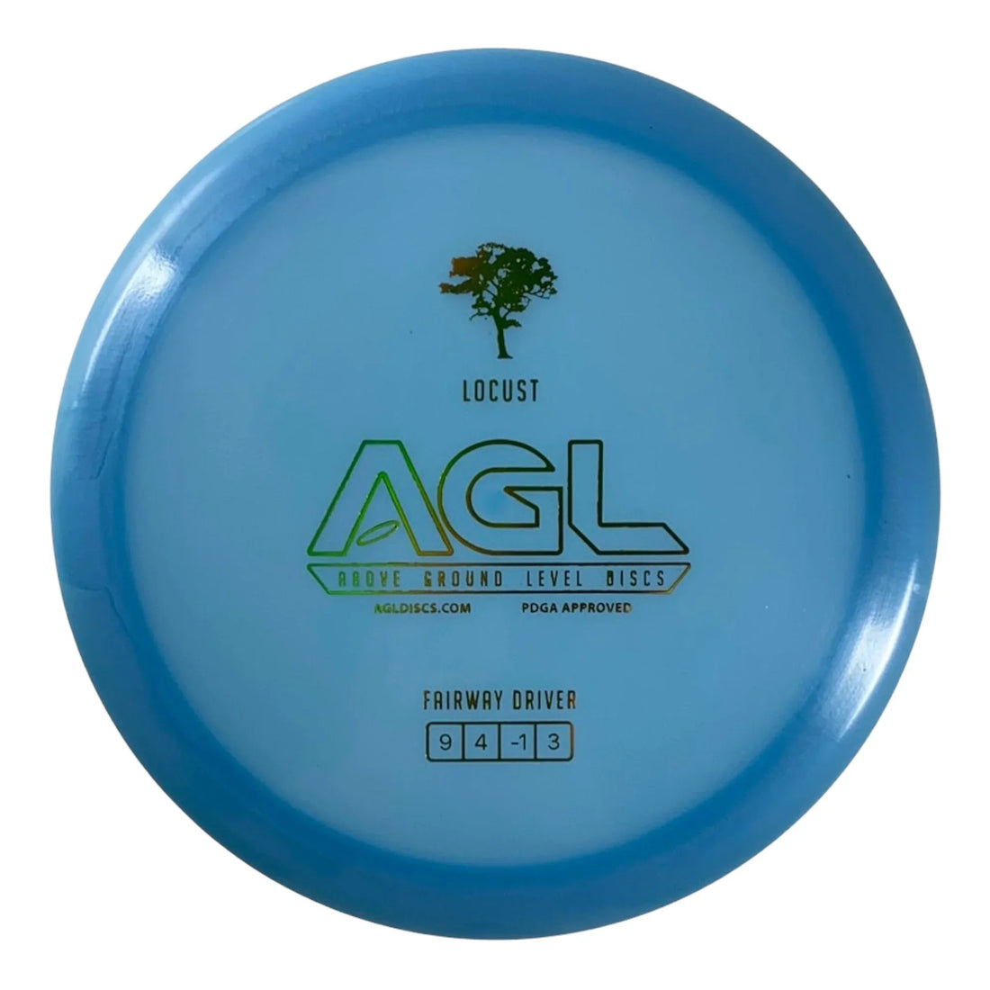 Above Ground Level Locust | Alpine | Blue/Green 174g Disc Golf