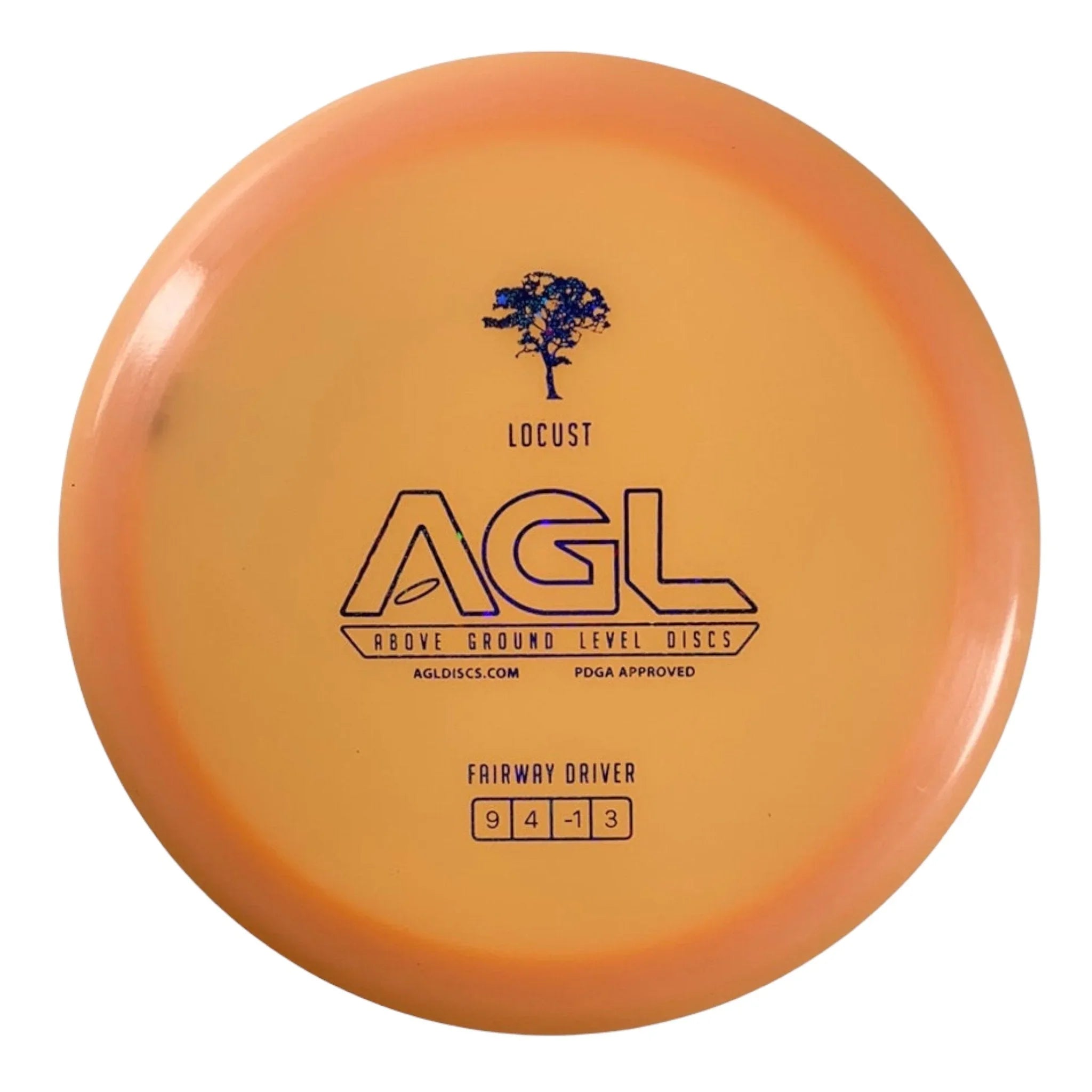 Above Ground Level Locust | Alpine | Orange/Blue 174g Disc Golf