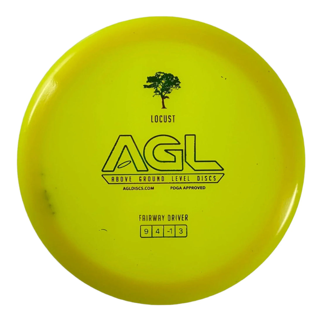 Above Ground Level Locust | Alpine | Yellow/Rasta 168g Disc Golf