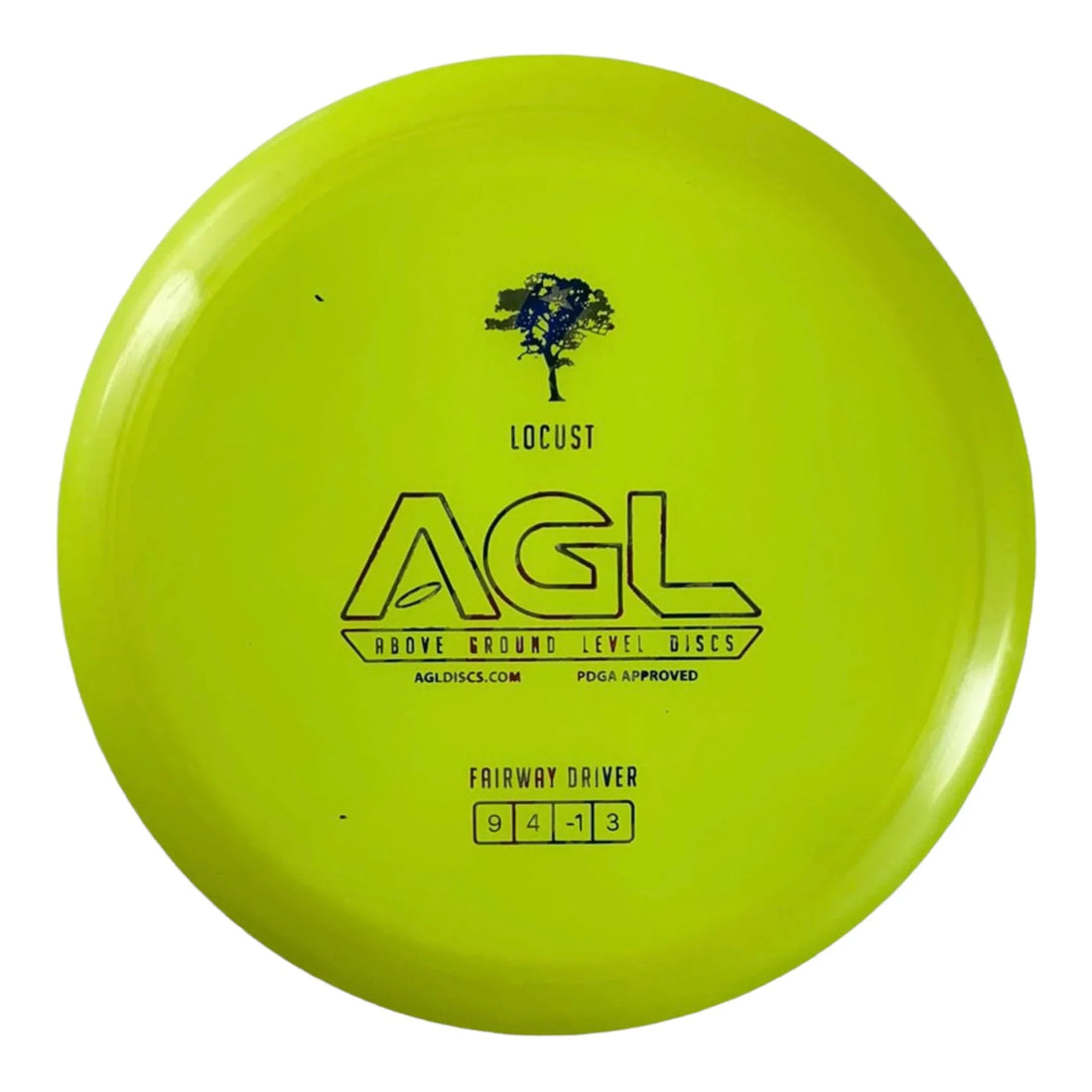 Above Ground Level Locust | Alpine | Yellow/USA 166 - 167g Disc Golf