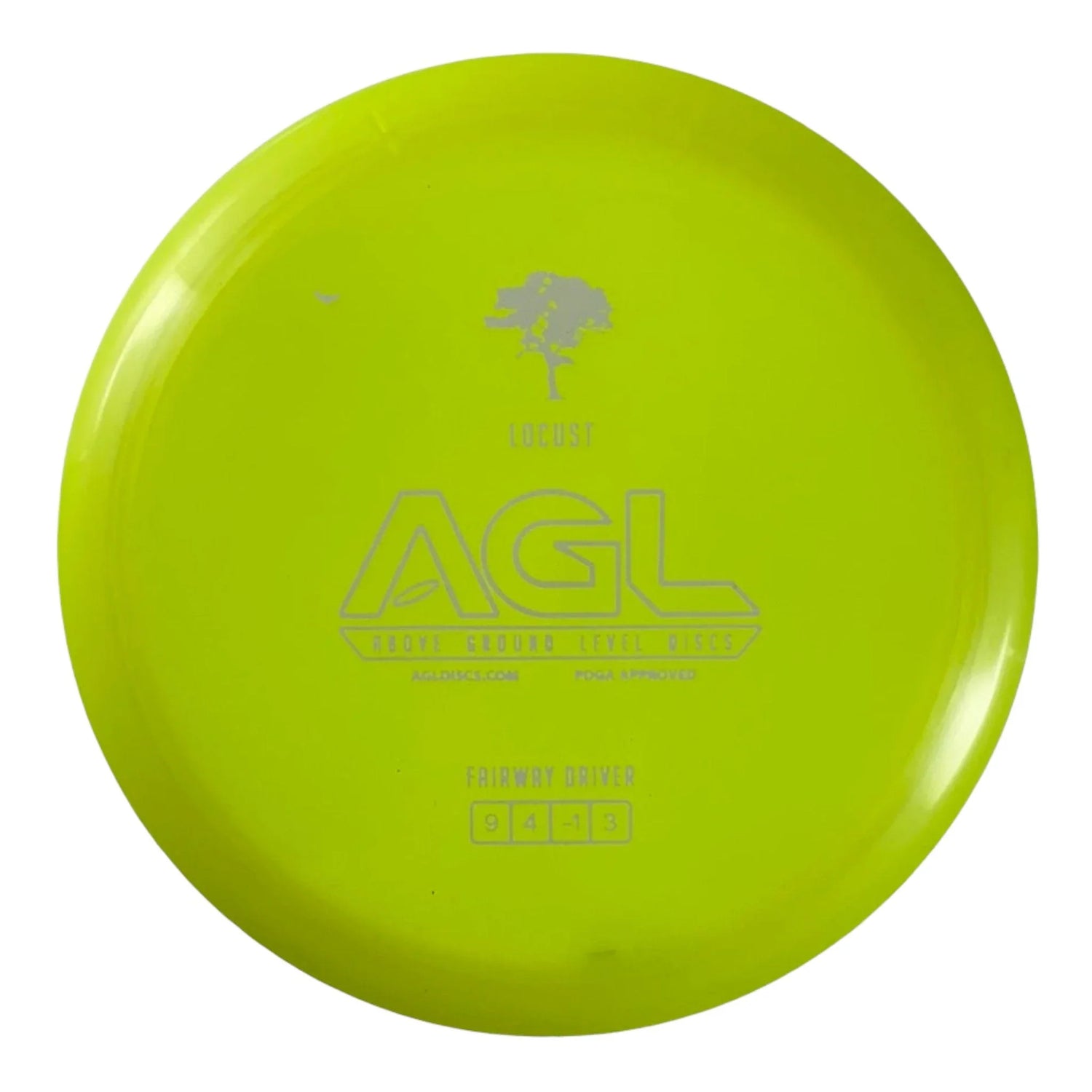 Above Ground Level Locust | Alpine | Yellow/White 167 - 174g Disc Golf