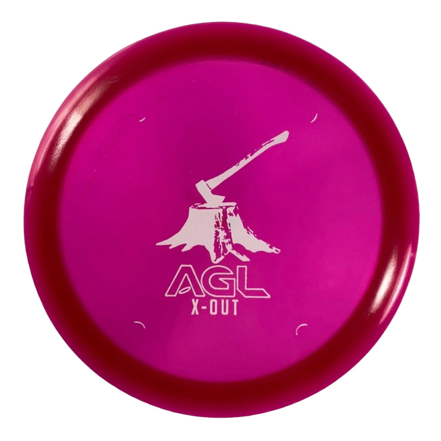 Above Ground Level Locust X-out | Alpine | Pink/White 171g Disc Golf