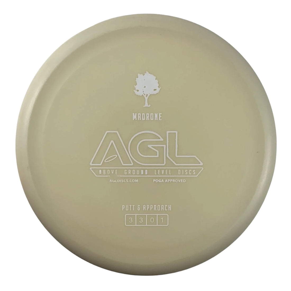 Above Ground Level Madrone | Woodland | White/White 171g Disc Golf