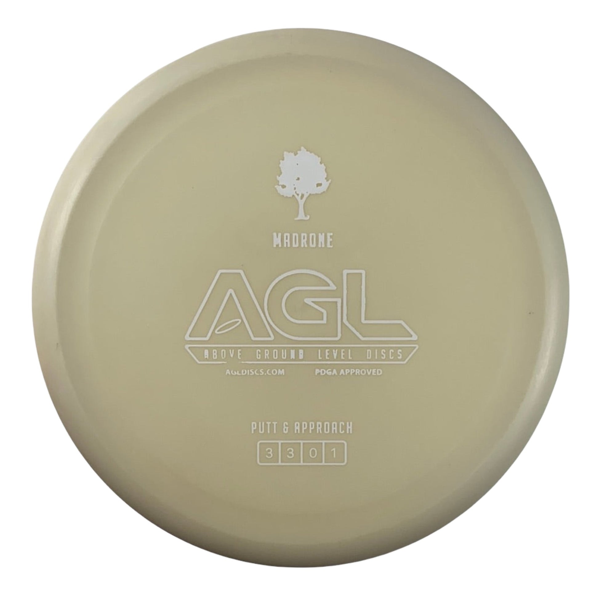 Above Ground Level Madrone | Woodland | White/White 171g Disc Golf