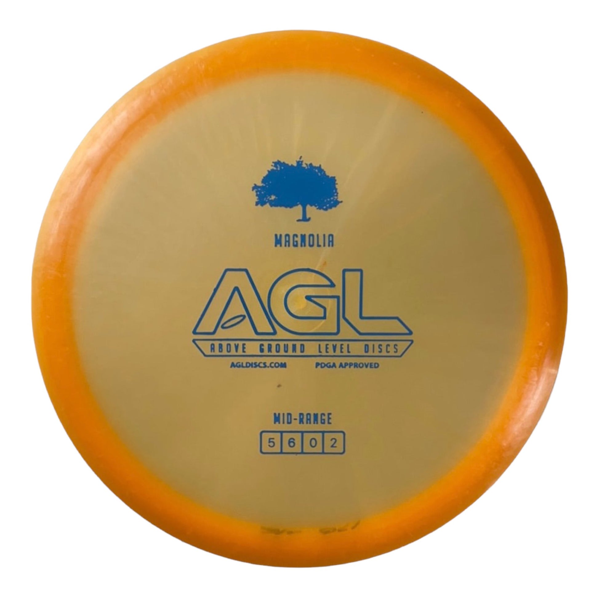 Above Ground Level Magnolia | Alpine | Orange/Blue 176g Disc Golf