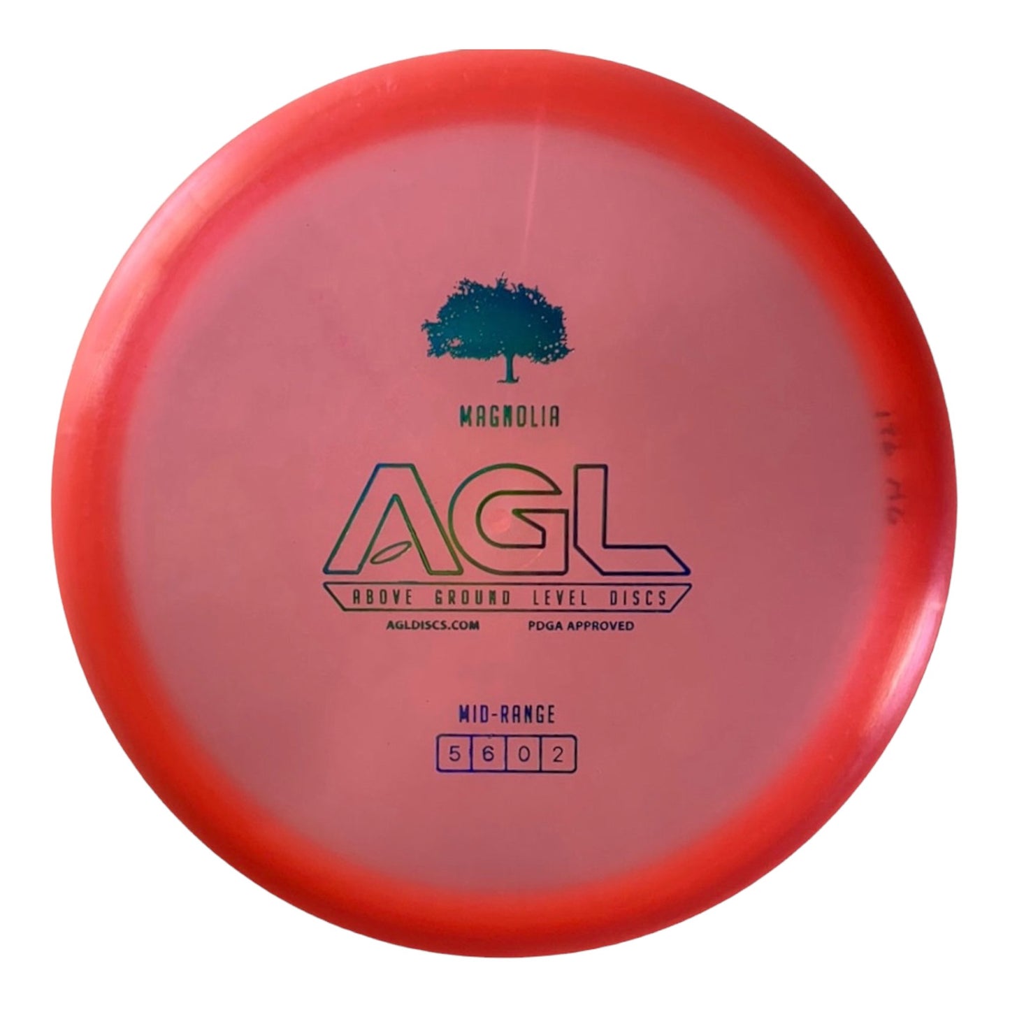 Above Ground Level Magnolia | Alpine | Pink/Holo 176g Disc Golf