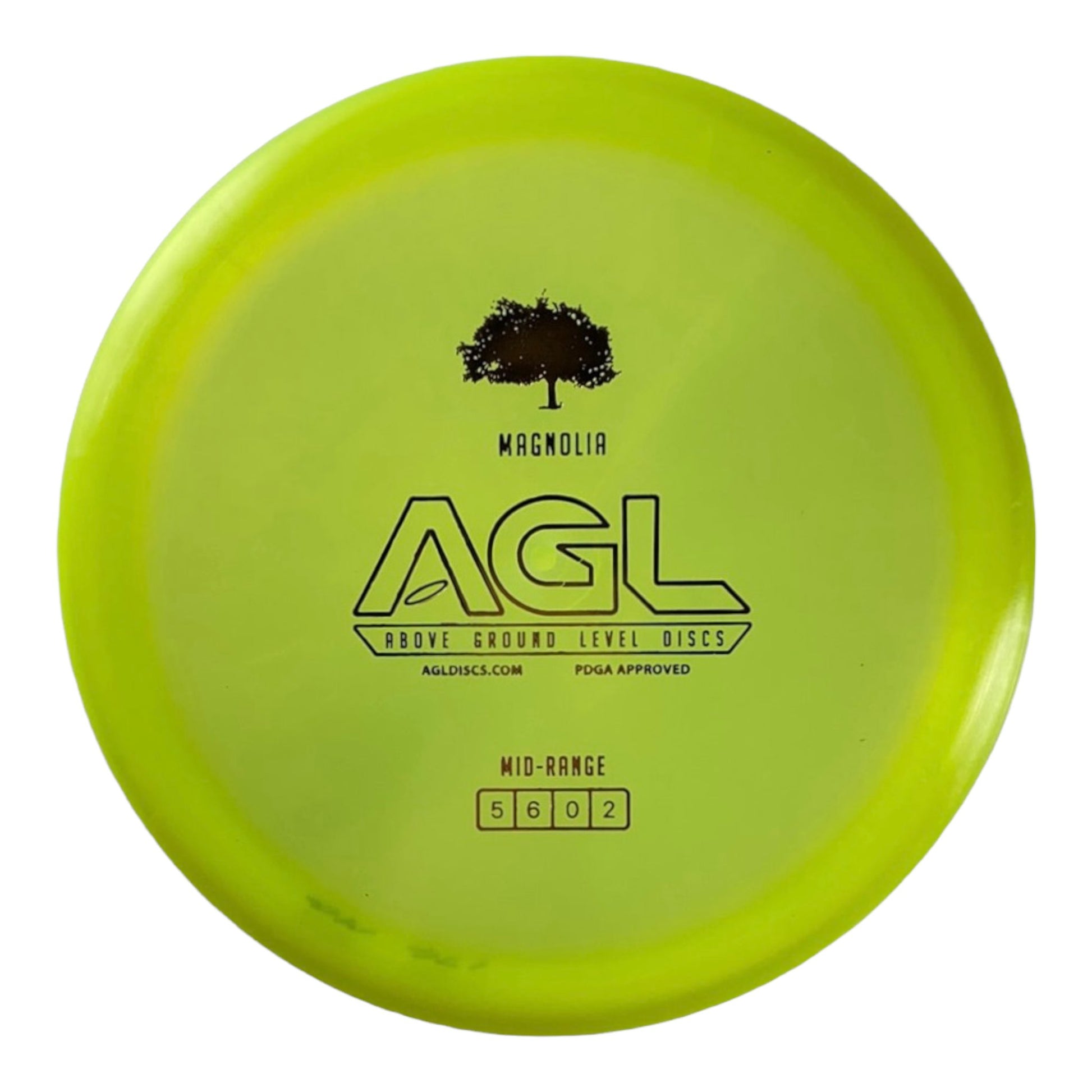 Above Ground Level Magnolia | Alpine | Yellow/Gold 176g Disc Golf