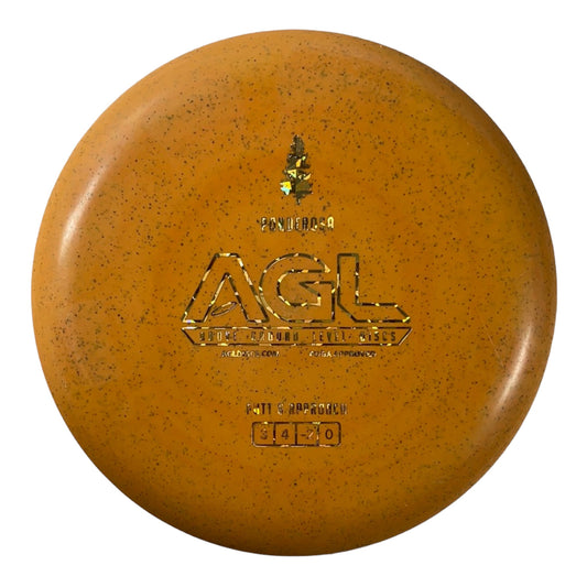 Above Ground Level Ponderosa | Woodland Hemp | Orange/Gold 161g Disc Golf